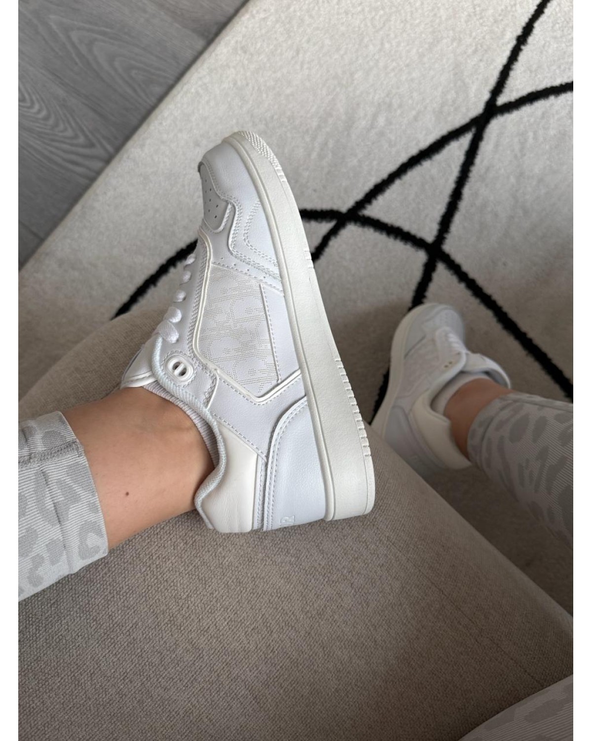 Dior B27 Uptown Low-Top Sneaker White
