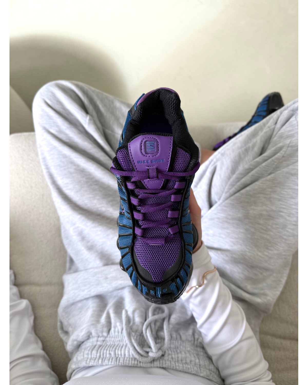 Nike Shox TL Blue Violet Black