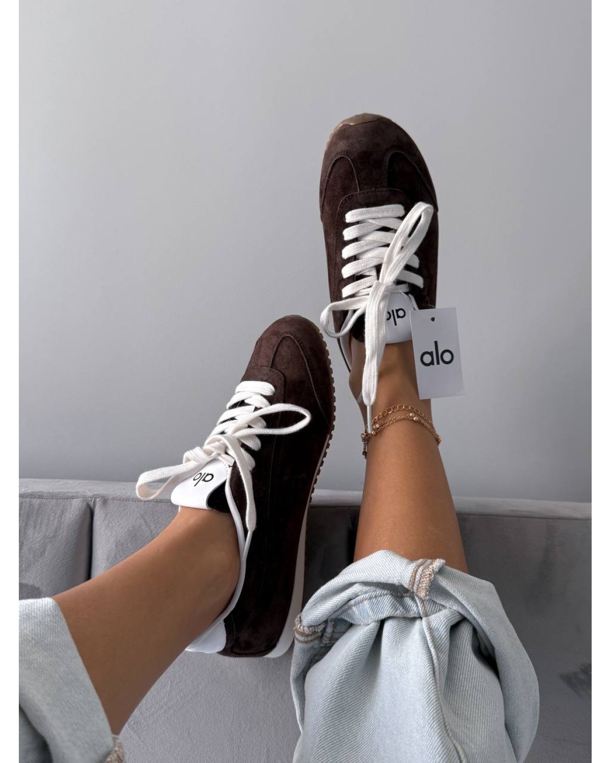 Alo Sunset Sneaker Brown