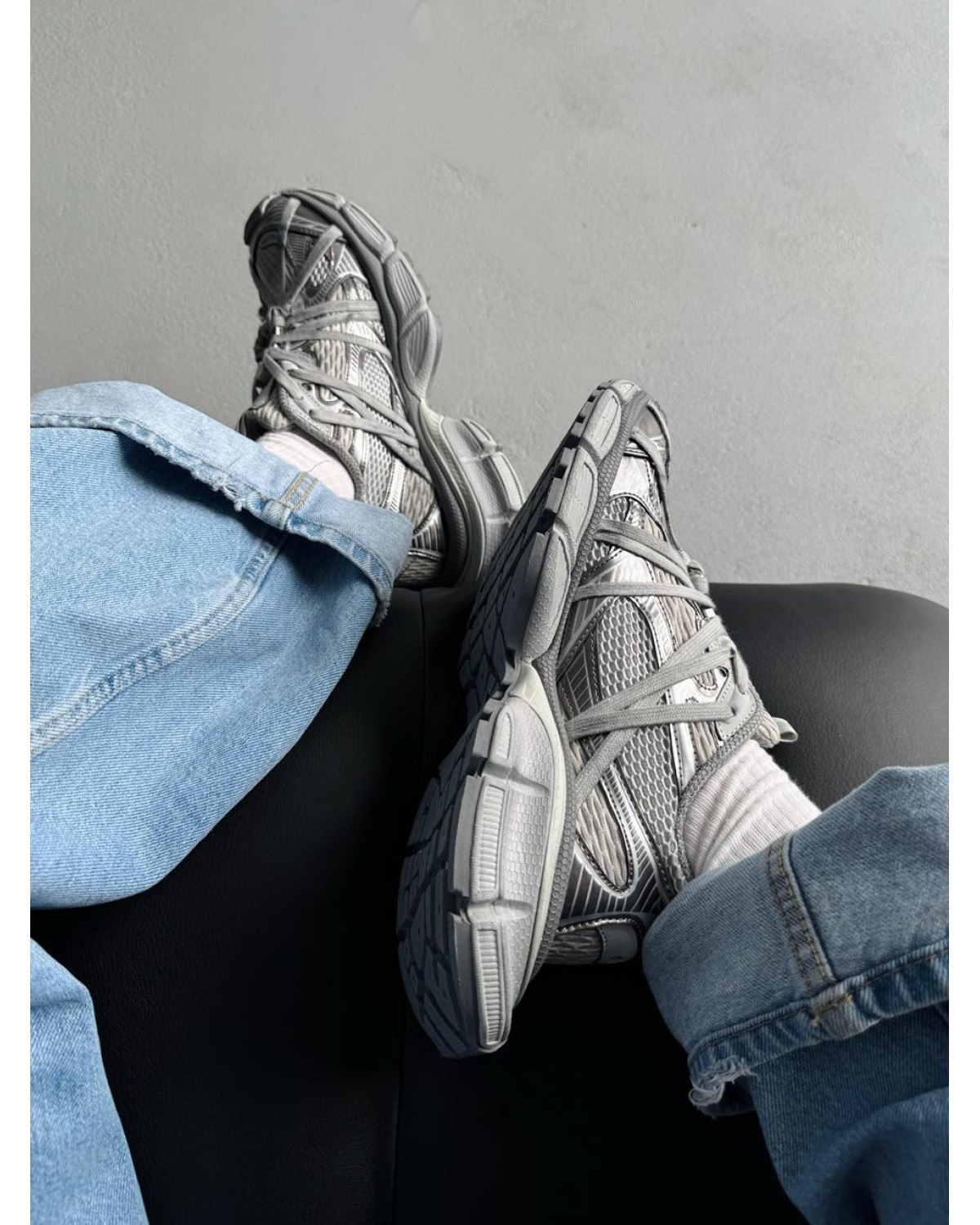 Balenciaga 3xl Extreme Laces Grey