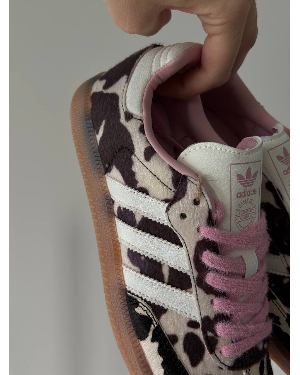 Adidas Samba Cow Print