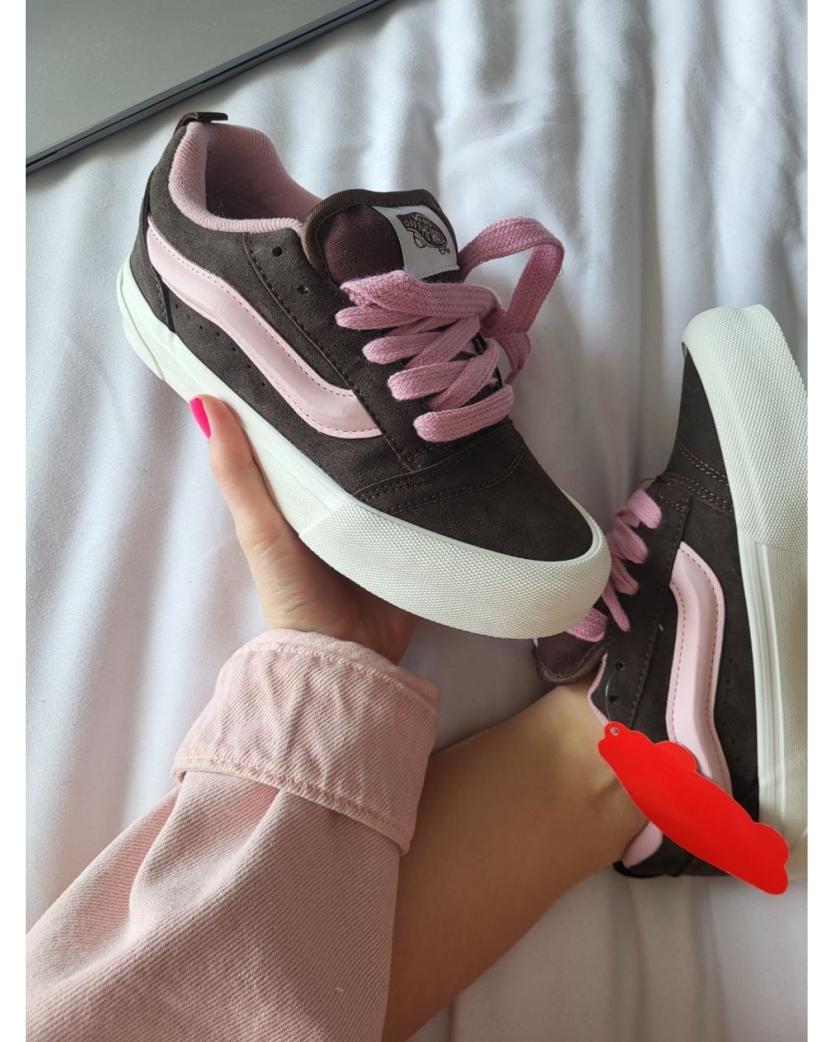 Vans KNU Skool Brown Pink