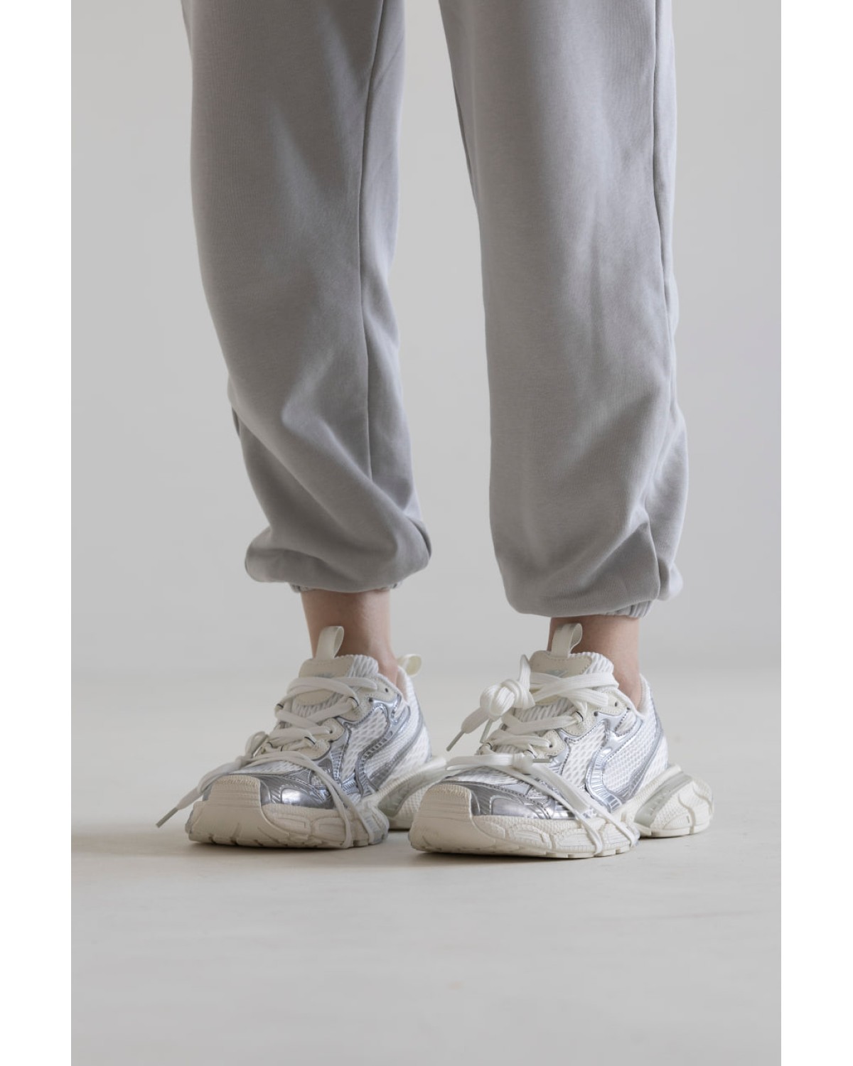 Balenciaga 3XL White Silver Balenciaga 3XL White Silver