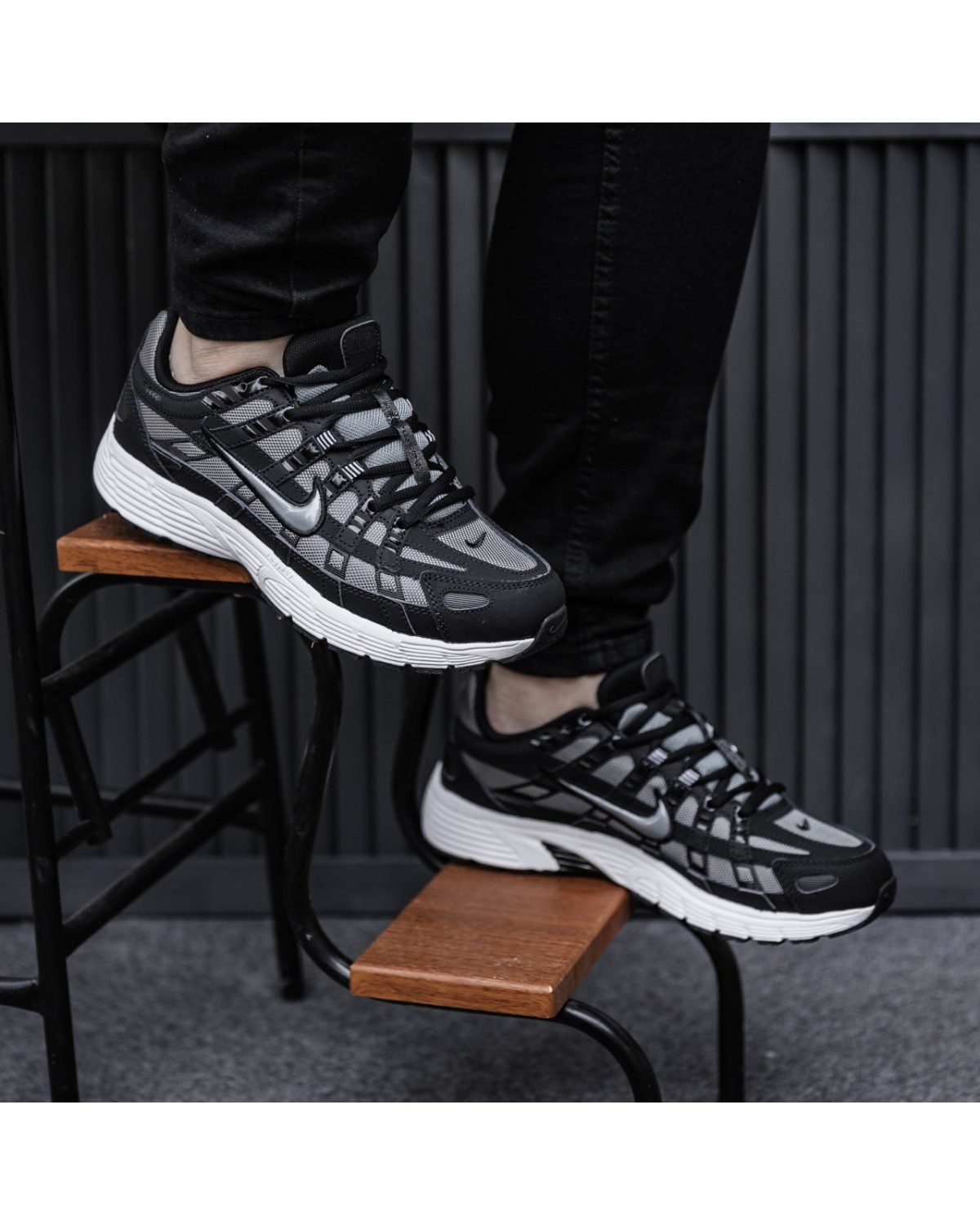Nike P-6000 Black Grey White Nike P-6000 Black Grey White