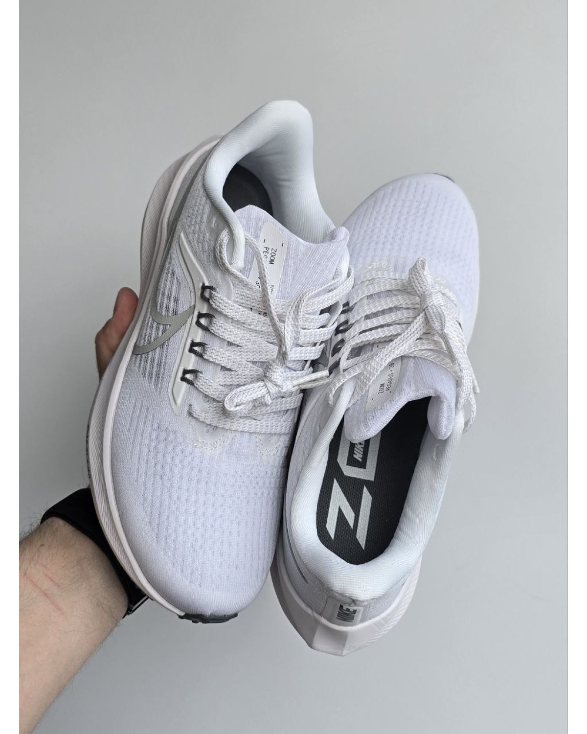 Nike Zoom Pegasus 39 White/Metallic Silver