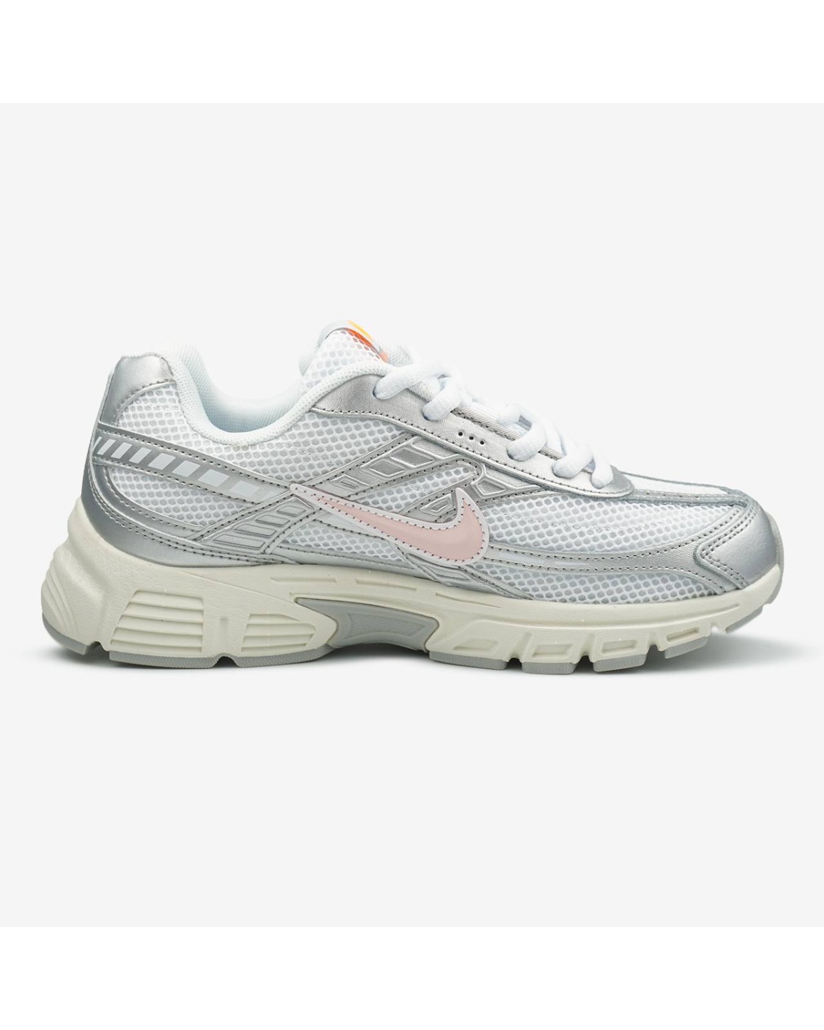 Nike Initiator Silver Beige Pink Swoosh