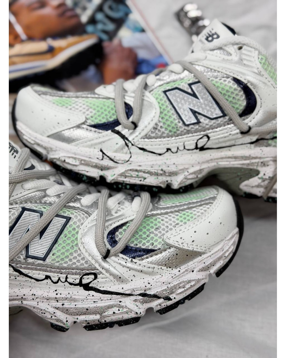 New Balance 530 Grey Custom