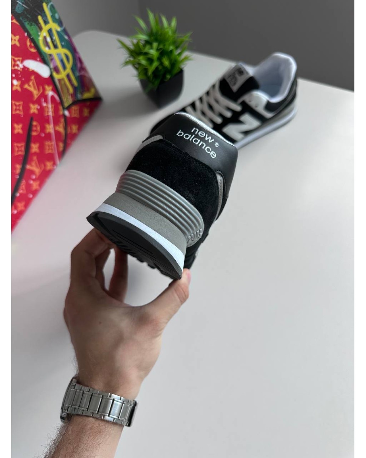 New Balance 574 Black/White New Balance 574 Black/White