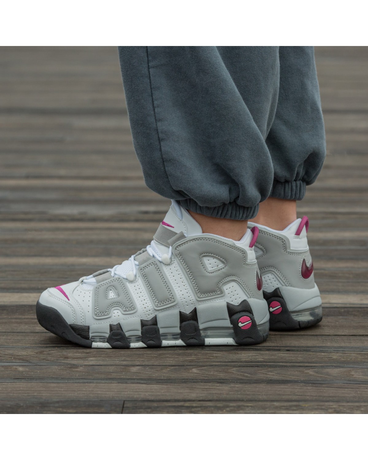Nike Air More Uptempo 96 White/Gray