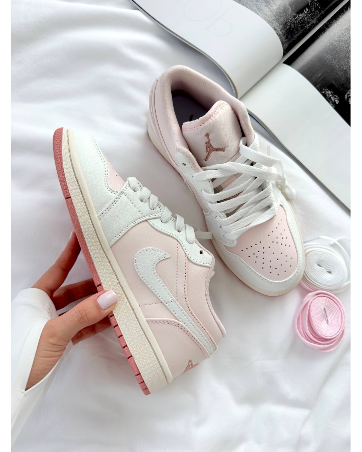 Jordan 1 Low Pink White Jordan 1 Low Pink White