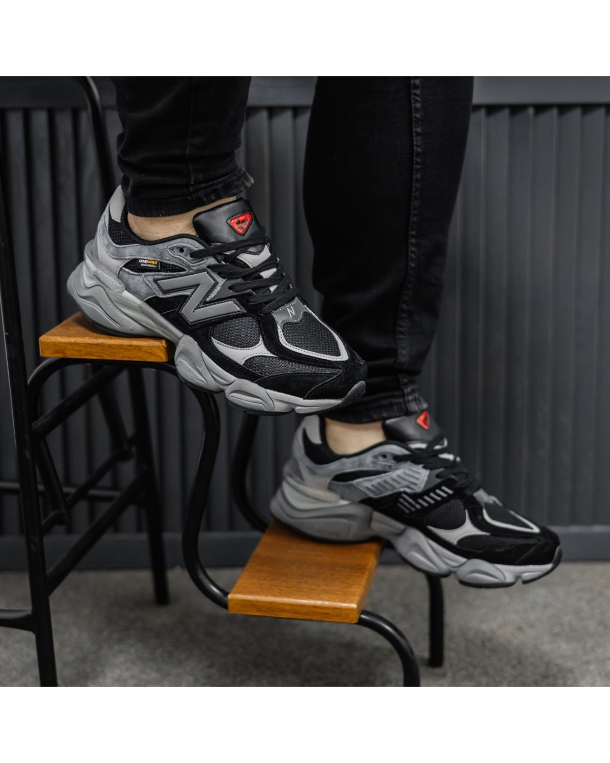New Balance 9060 Black Grey Cordura New Balance 9060 Black Grey Cordura