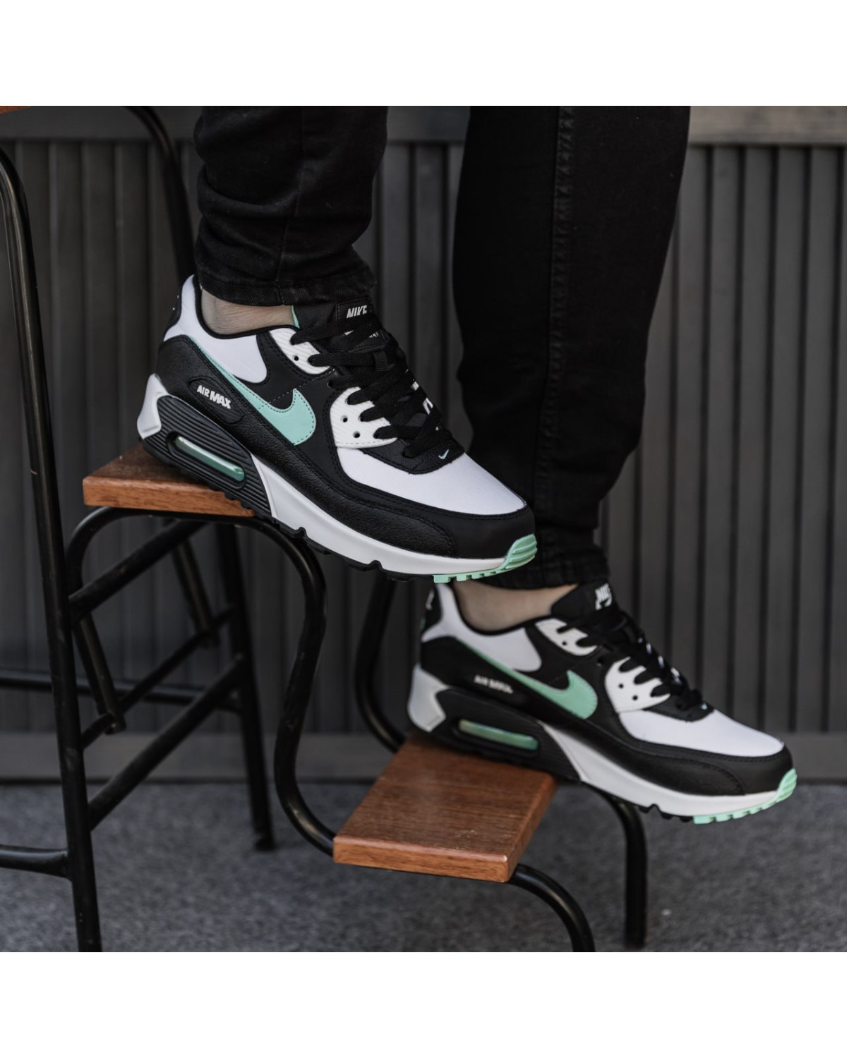 Nike Air Max 90 White Black Mint Nike Air Max 90 White Black Mint