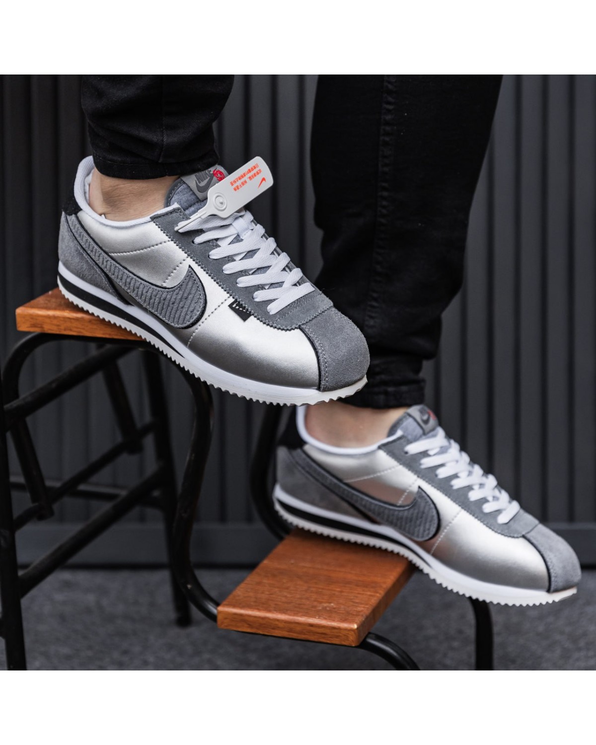 Nike Cortez Silver Grey