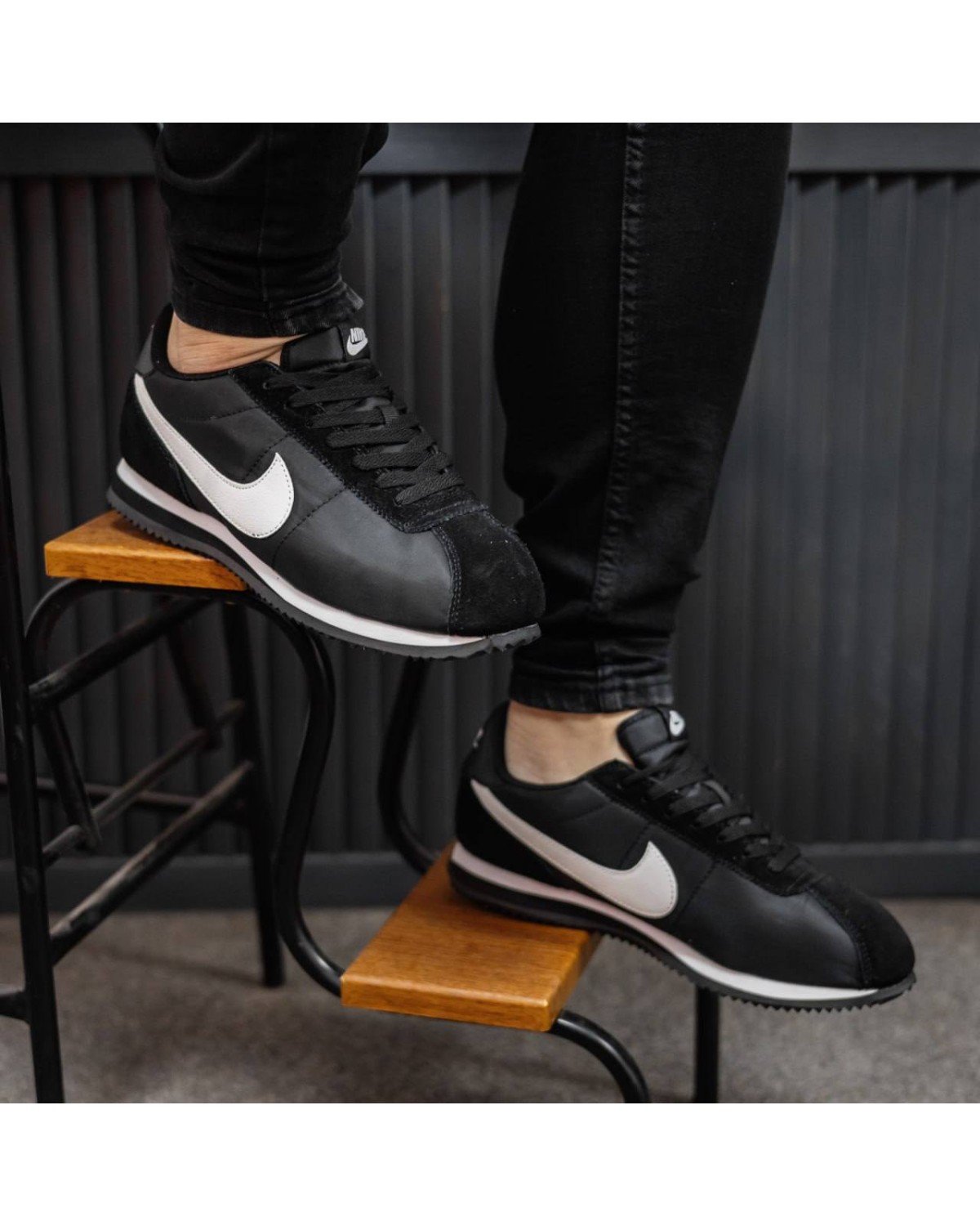 Nike Cortez Black White Nike Cortez Black White