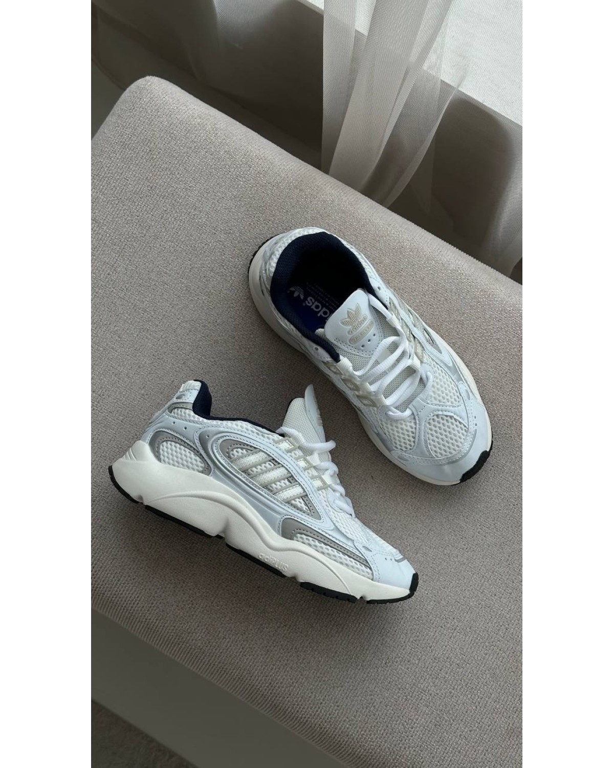 Adidas Ozmillen White Beige Adidas Ozmillen White Beige