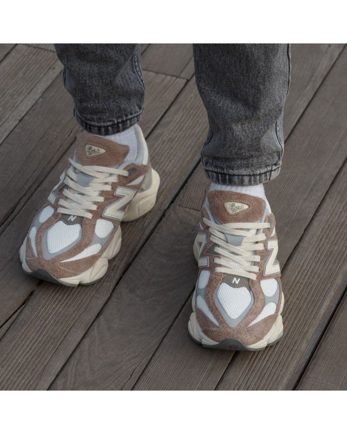 New Balance 9060 White Beige Grey New Balance 9060 White Beige Grey