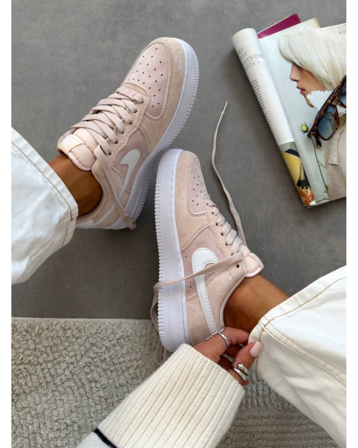 Nike Air Force 1 Low Pink Foam /White Nike Air Force 1 Low Pink Foam /White