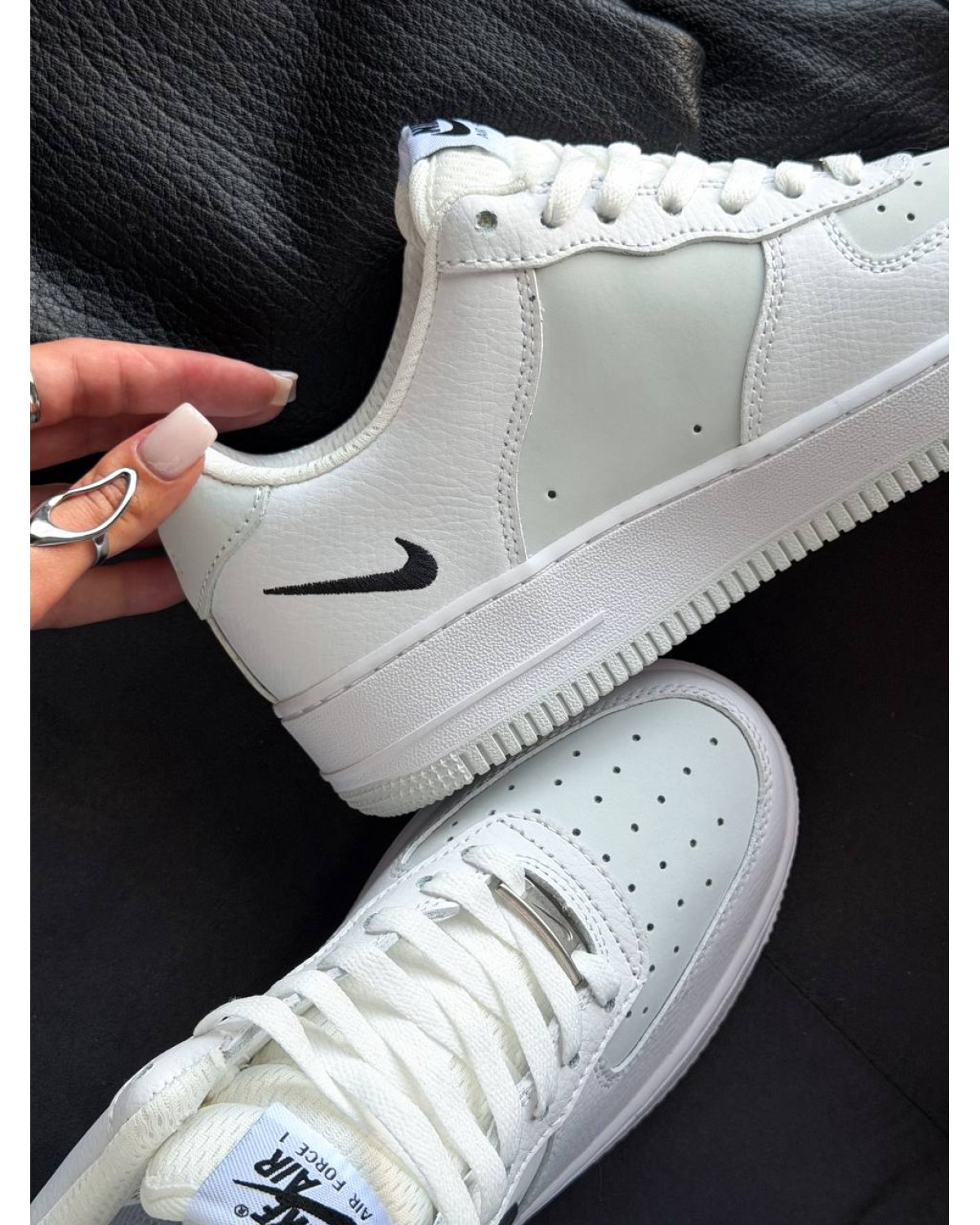 Nike Air Force 1 Low White Light Smoke Grey Nike Air Force 1 Low White Light Smoke Grey