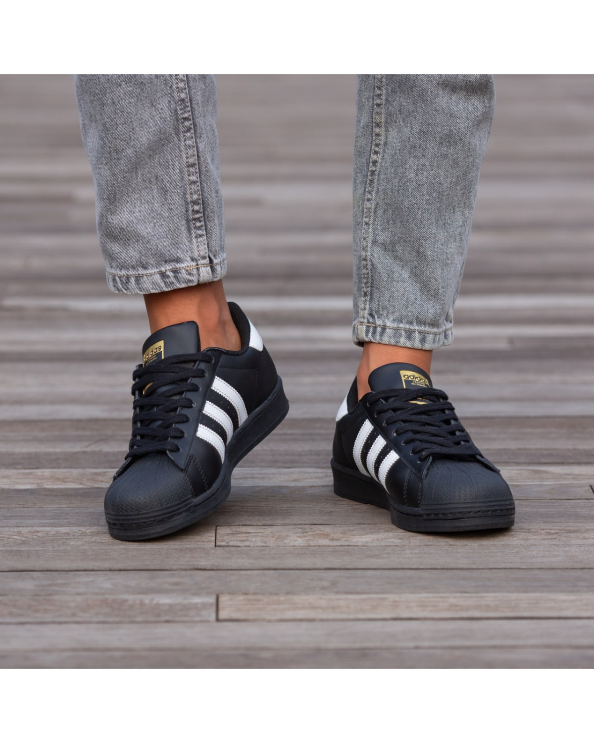 Adidas Superstar Black