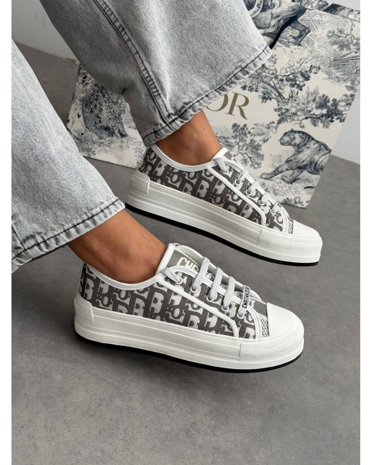 Dior B23 Platform Grey