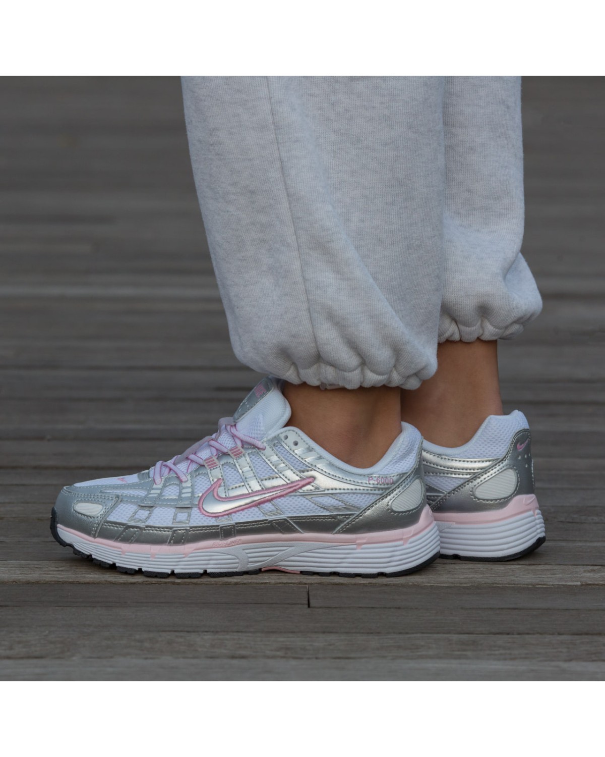 Nike P-6000 White Elemental Pink
