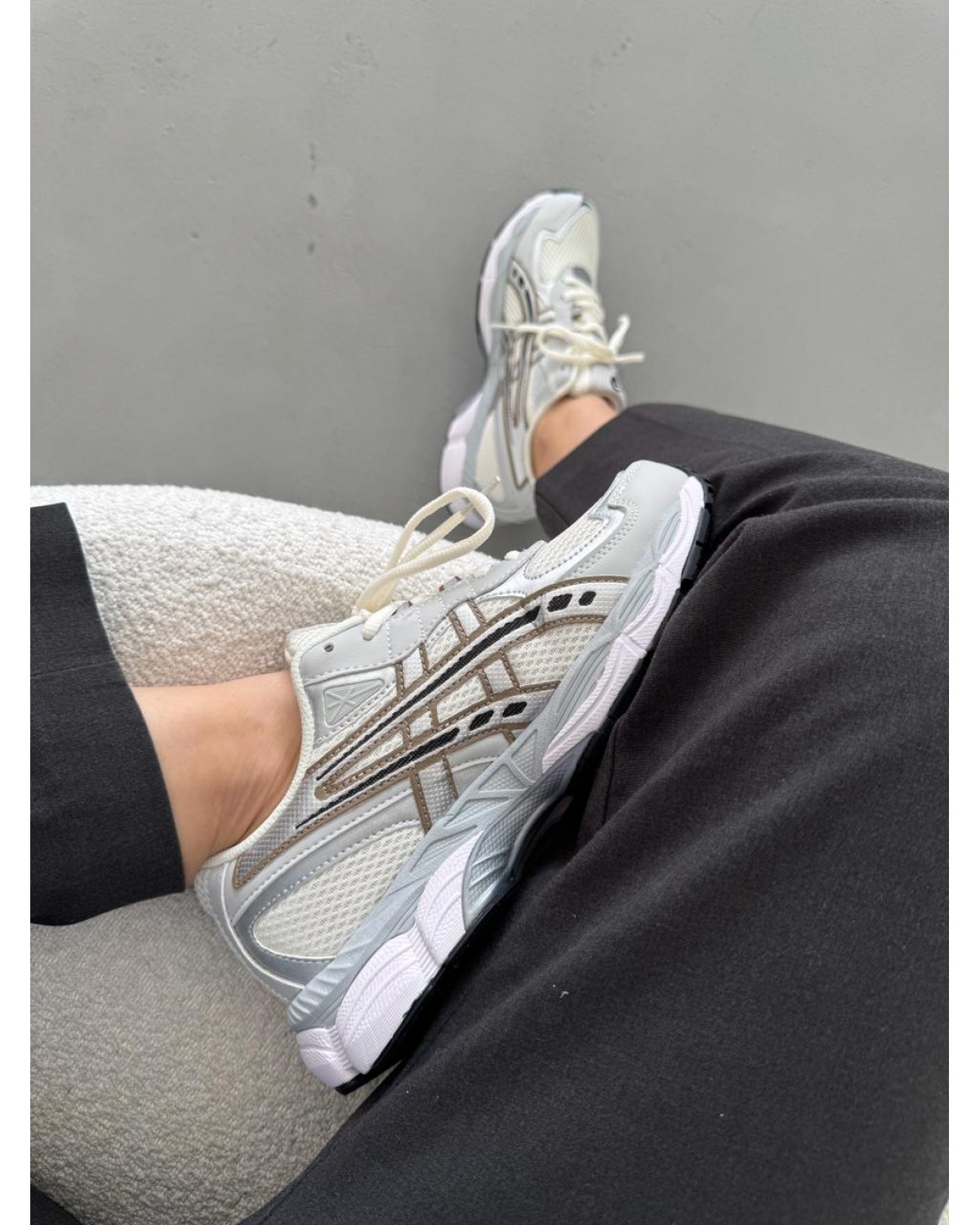 Asics Gel-NYC 2055 Cream Pure Silver Asics Gel-NYC 2055 Cream Pure Silver