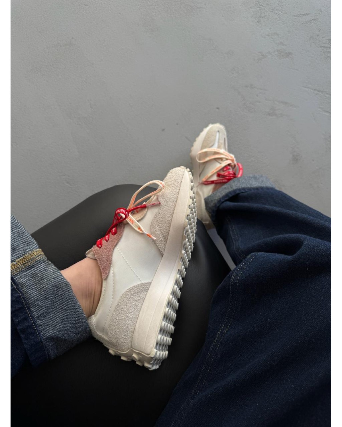 New Balance 327 Beige Extreme Laces