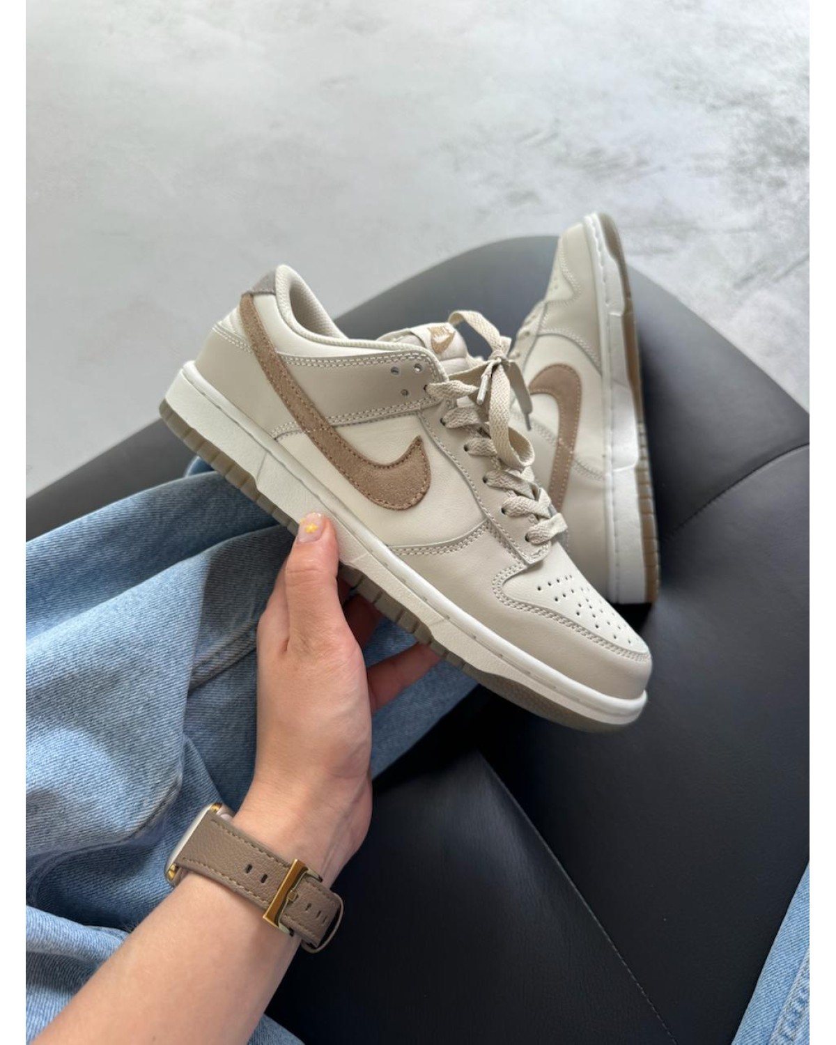 Nike SB Dunk Low Grey/White/Brown