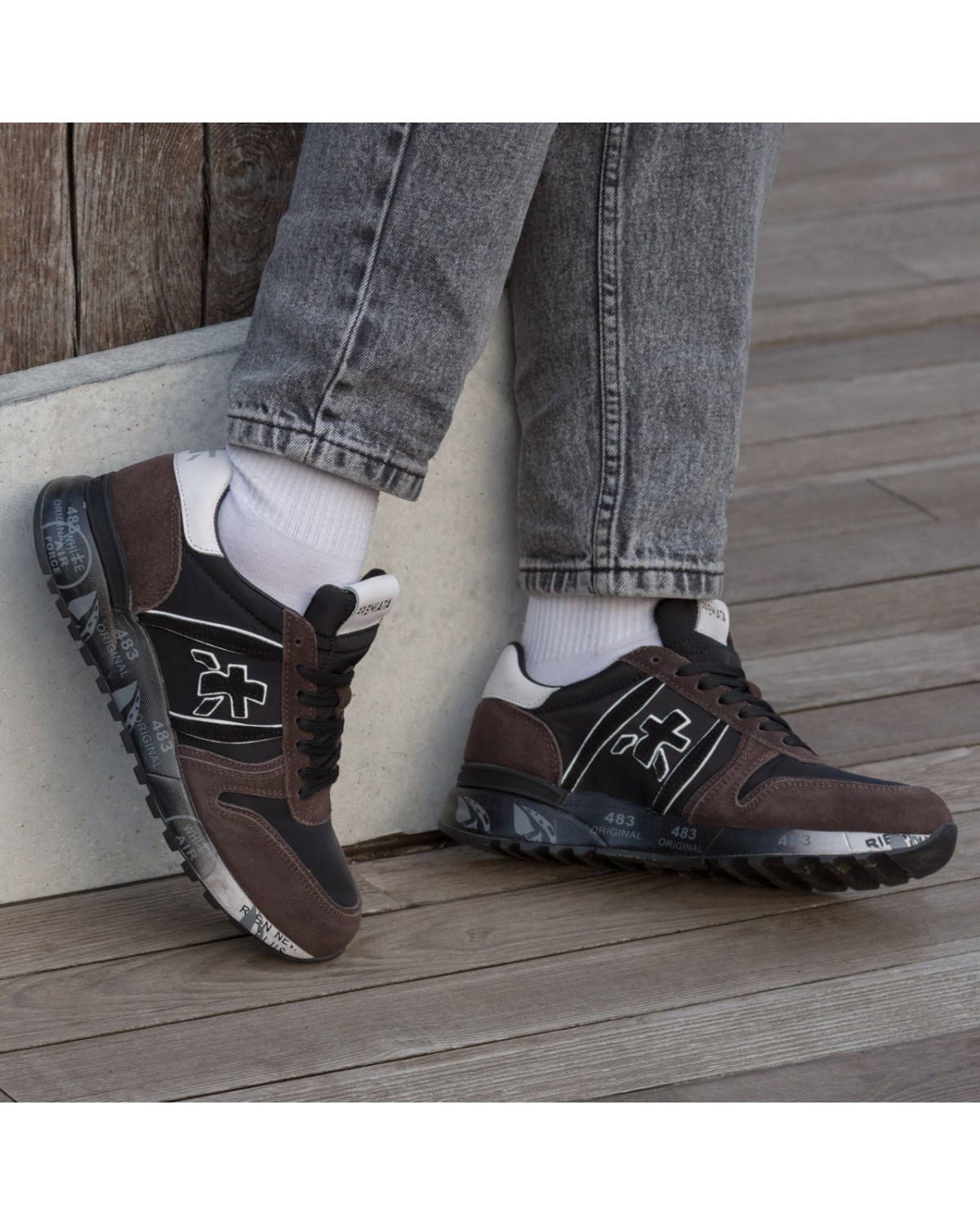 Premiata Black Brown Premiata Black Brown