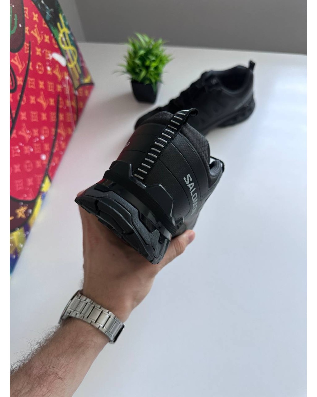 Salomon XA Pro 3D v9 GTX Gore-Tex Black Grey Salomon XA Pro 3D v9 GTX Gore-Tex Black Grey