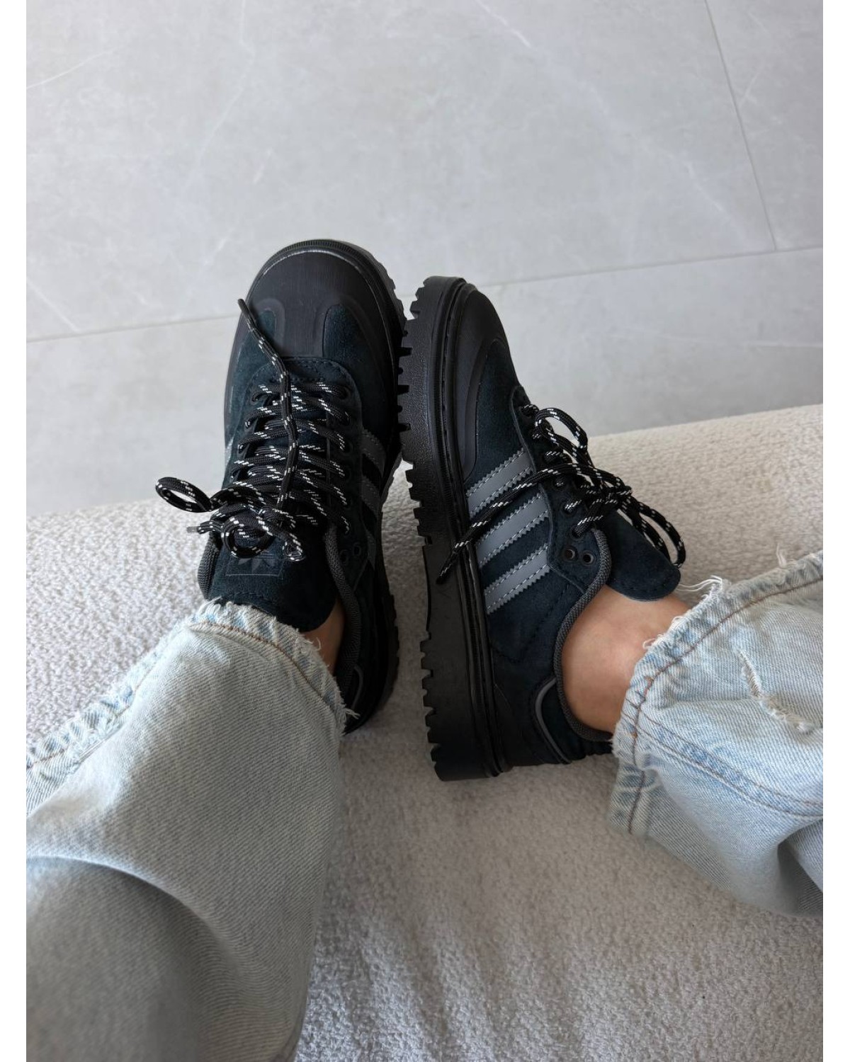 Adidas Samba WTR Black Suede Adidas Samba WTR Black Suede