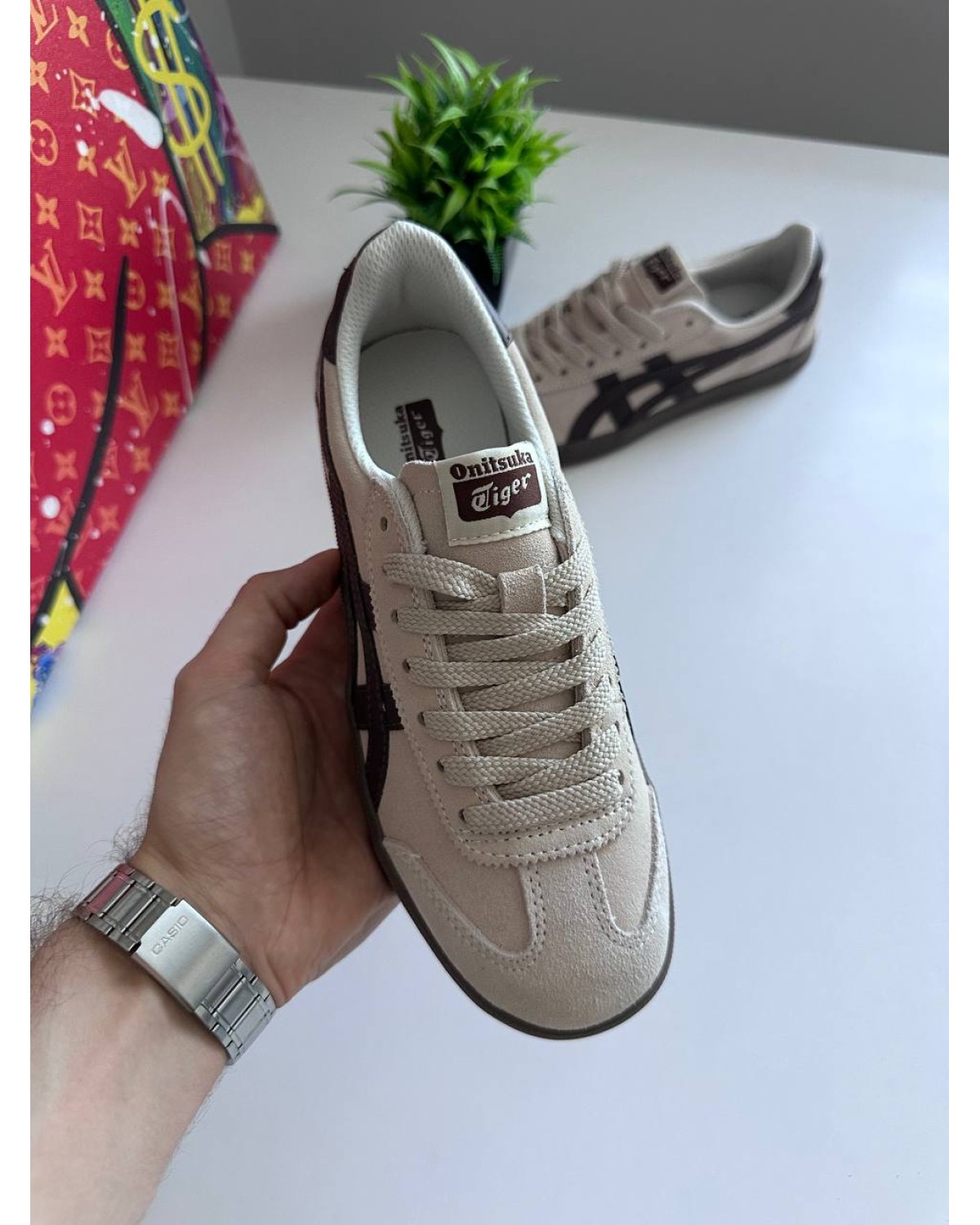 Asics Onitsuka Tiger Tokuten Beige Brown