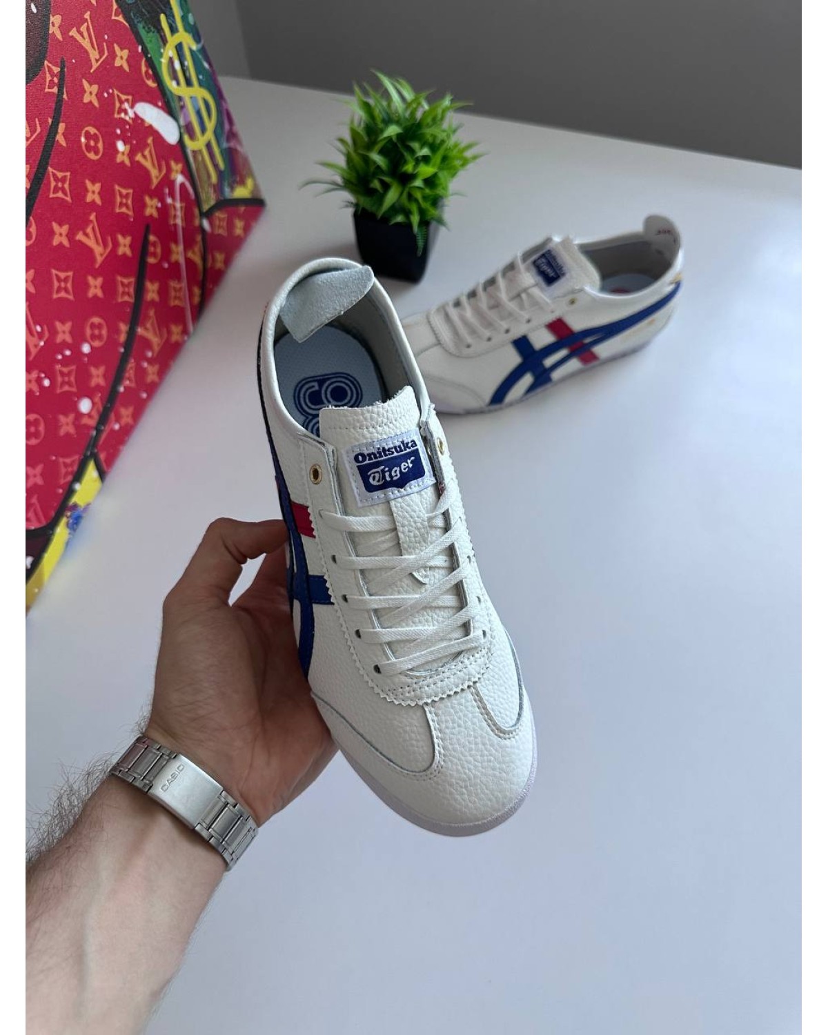 Asics Onitsuka Tiger Mexico 66 White Blue Red Asics Onitsuka Tiger Mexico 66 White Blue Red