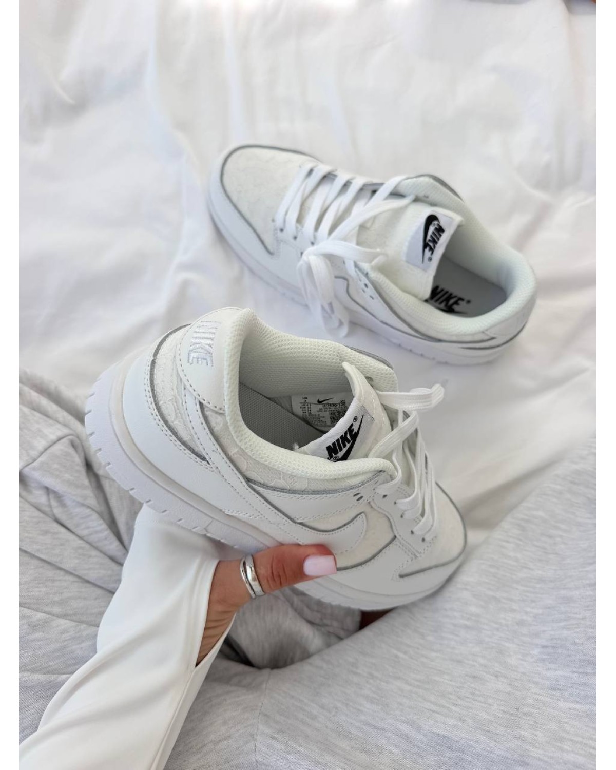 Nike Dunk Low "Lace Pack - Soft Pearl"
