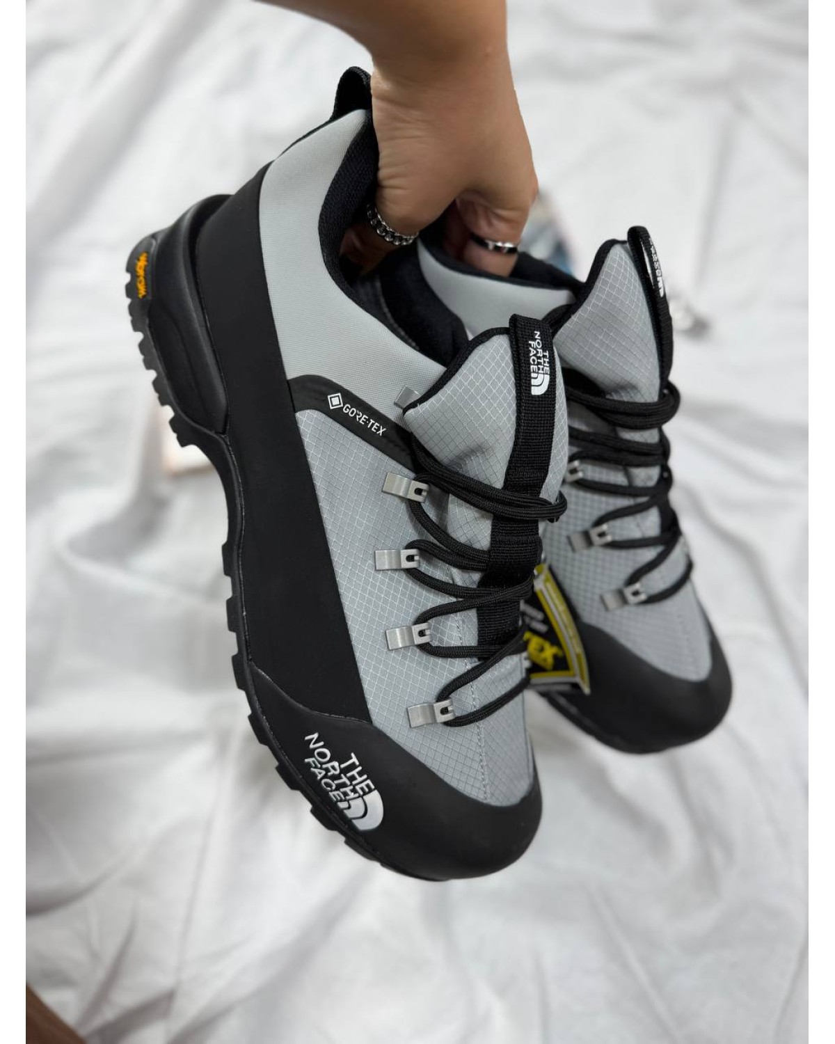 The North Face Black Grey Gore Tex