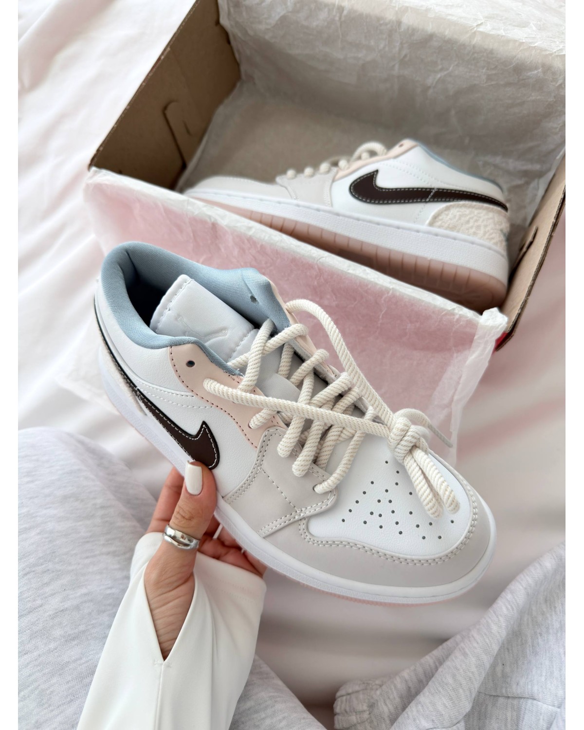 Jordan 1 Low White Beige Black Jordan 1 Low White Beige Black