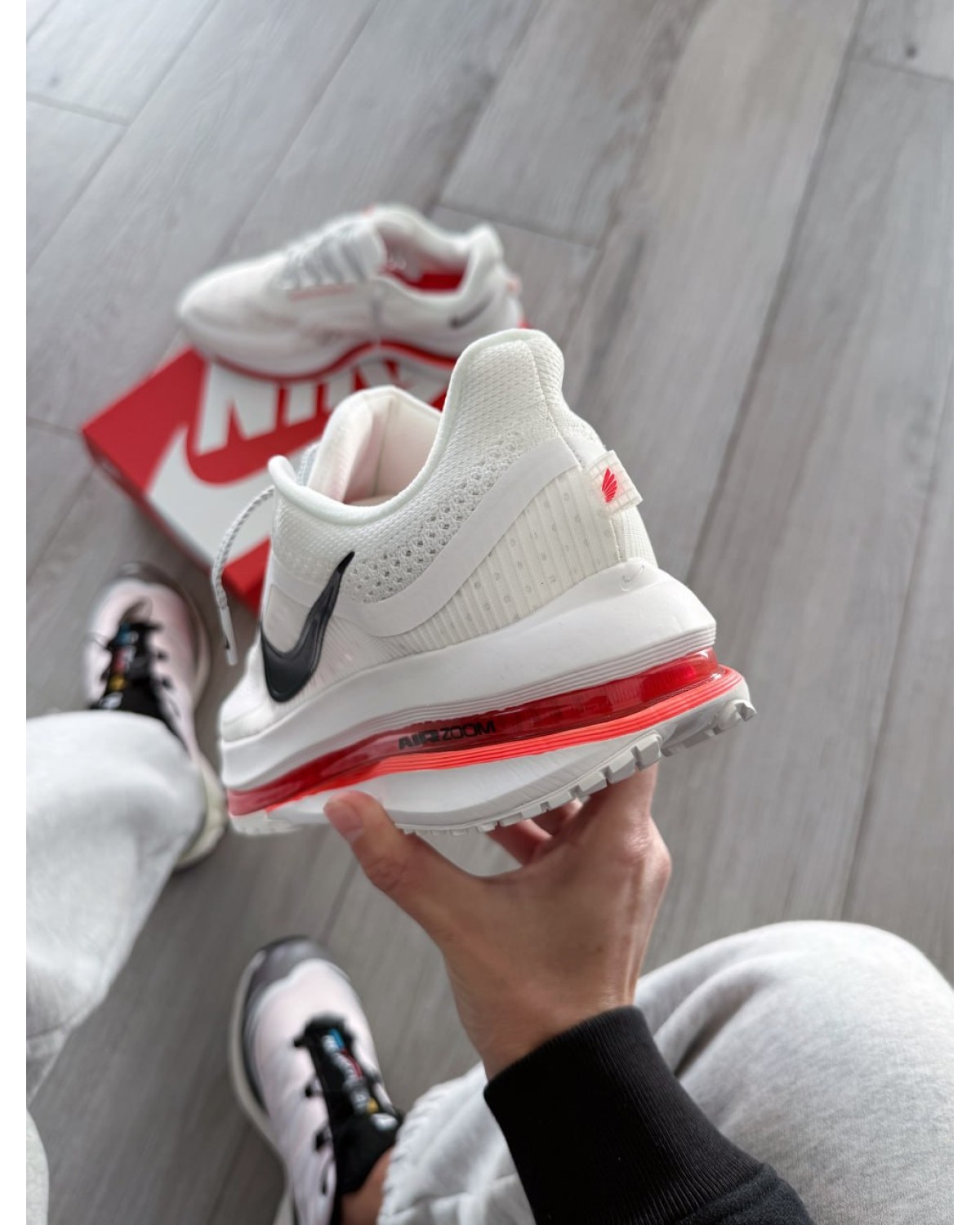 Nike Pegasus Premium 'Summit White Bright Crimson' Nike Pegasus Premium 'Summit White Bright Crimson'