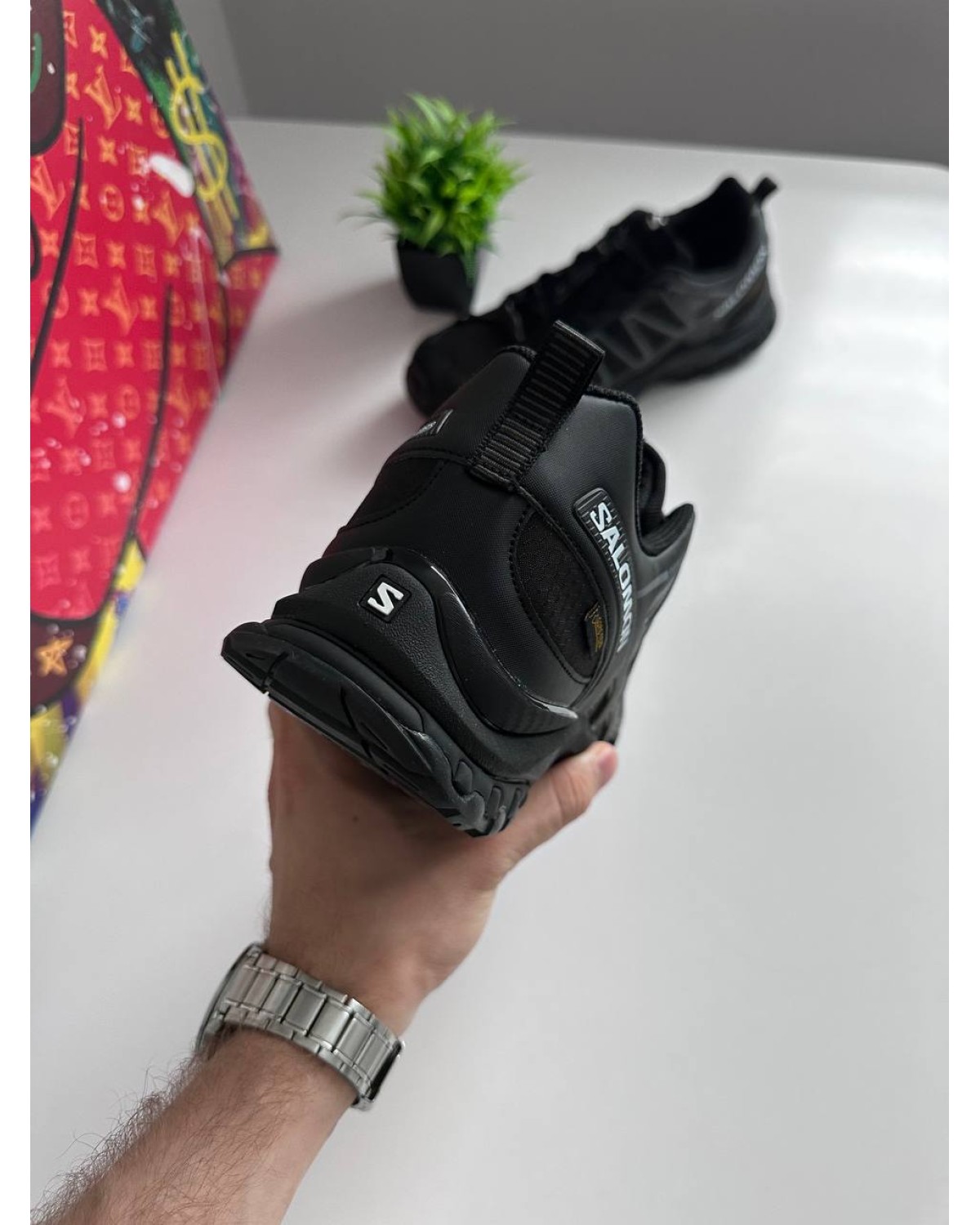 Salomon XA Pro 3D Amphib Gore-Tex Black White