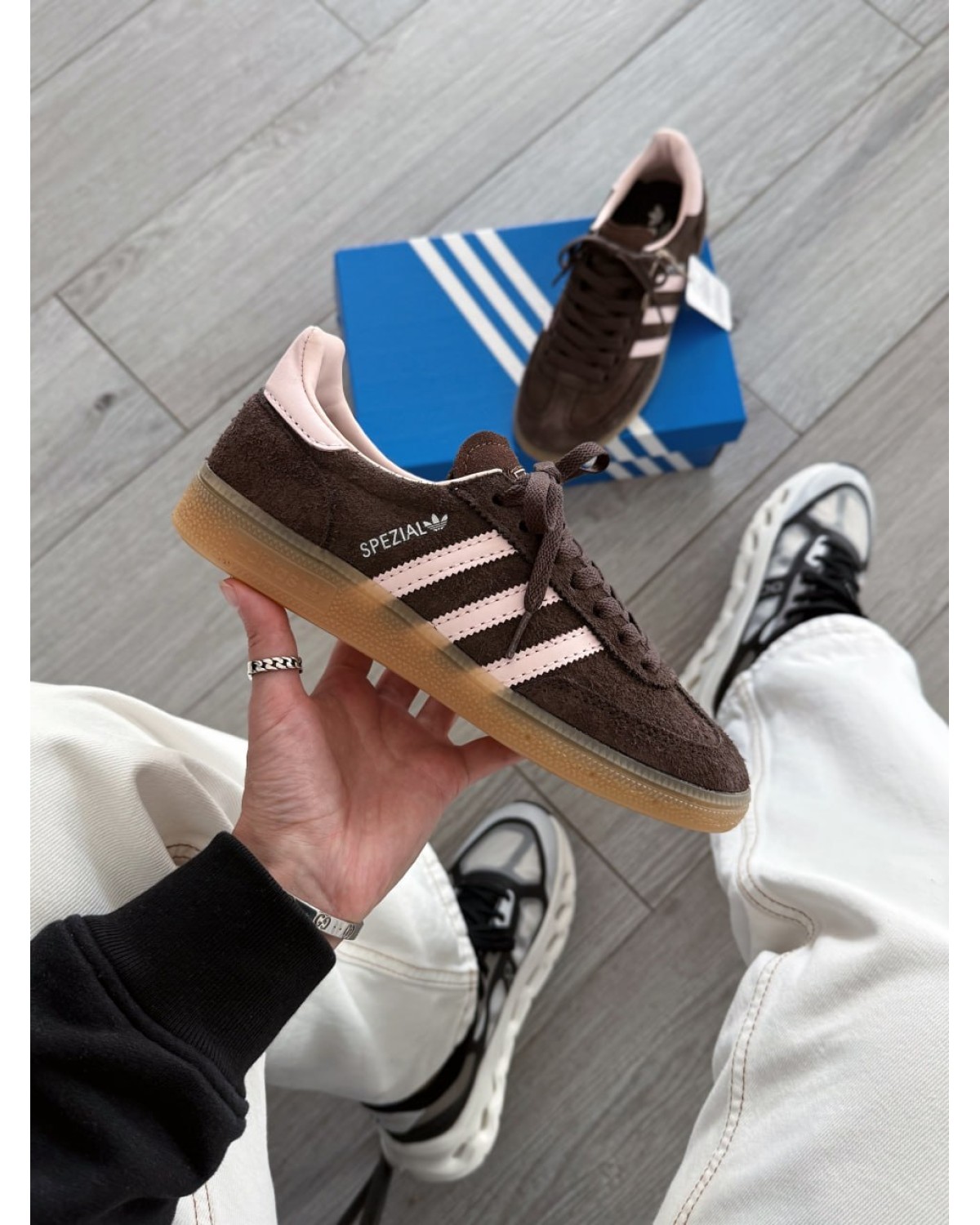 Adidas Handball Spezial Brown Pink