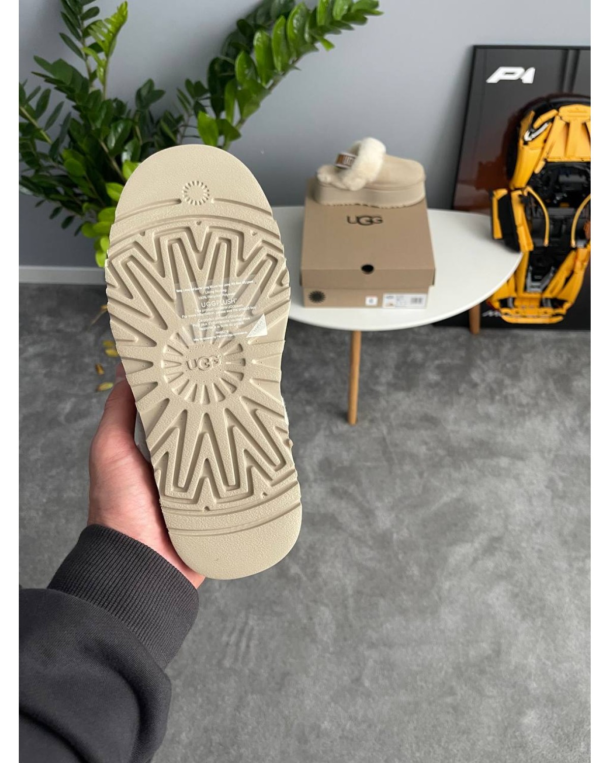 Ugg Funkette Slipper Platform Sand