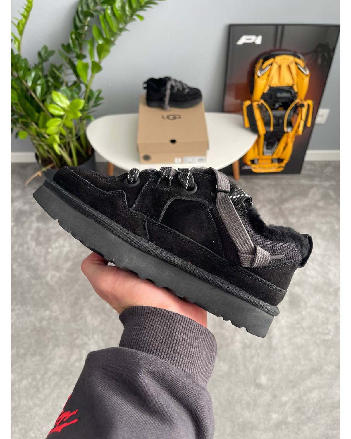Ugg Lowmel Sneaker Black