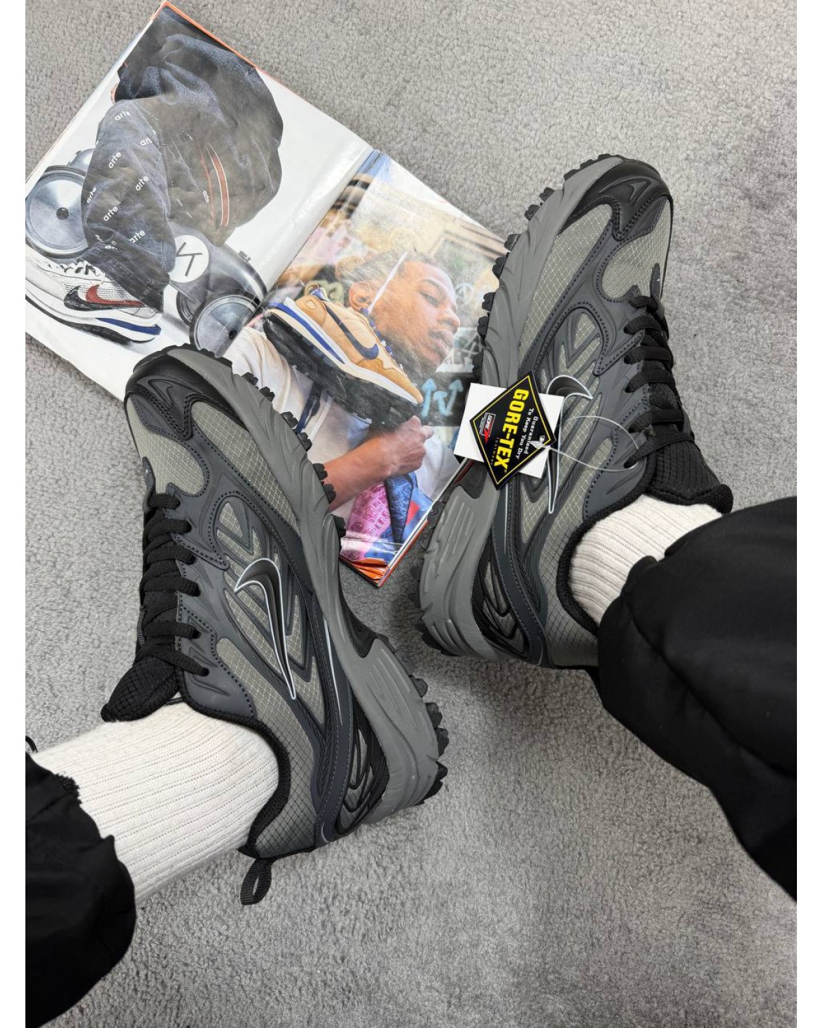Nike Fiyi V2 Black Khaki Gore Tex