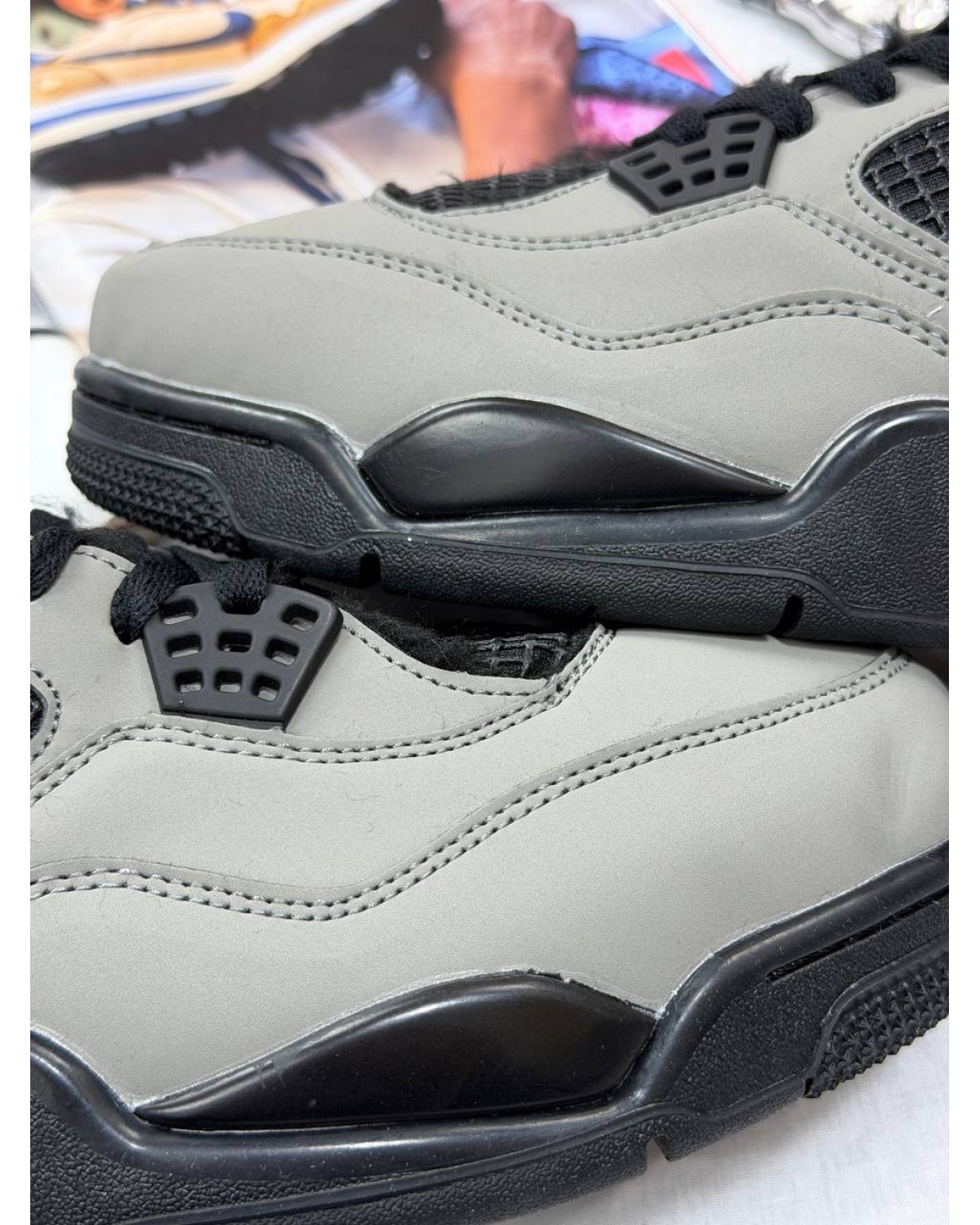 Nike Jordan 4 Black Grey Cat