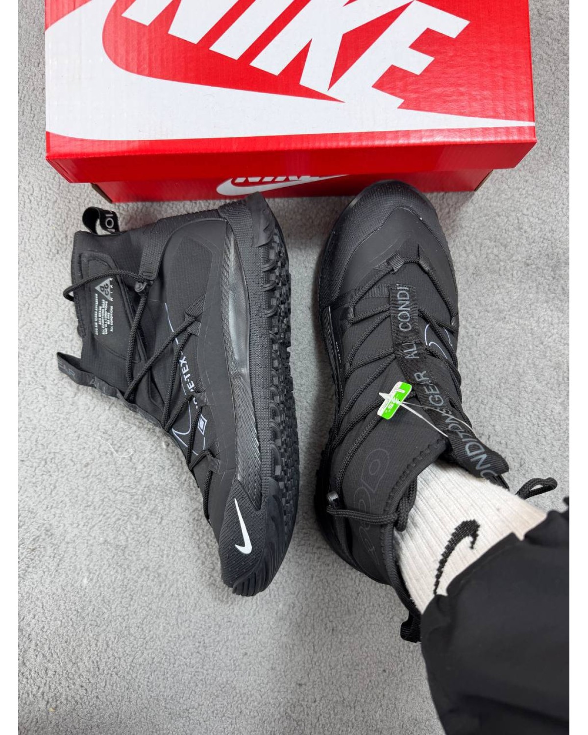 Nike ACG Terra Antarktik Gore-Tex Black Grey Nike ACG Terra Antarktik Gore-Tex Black Grey