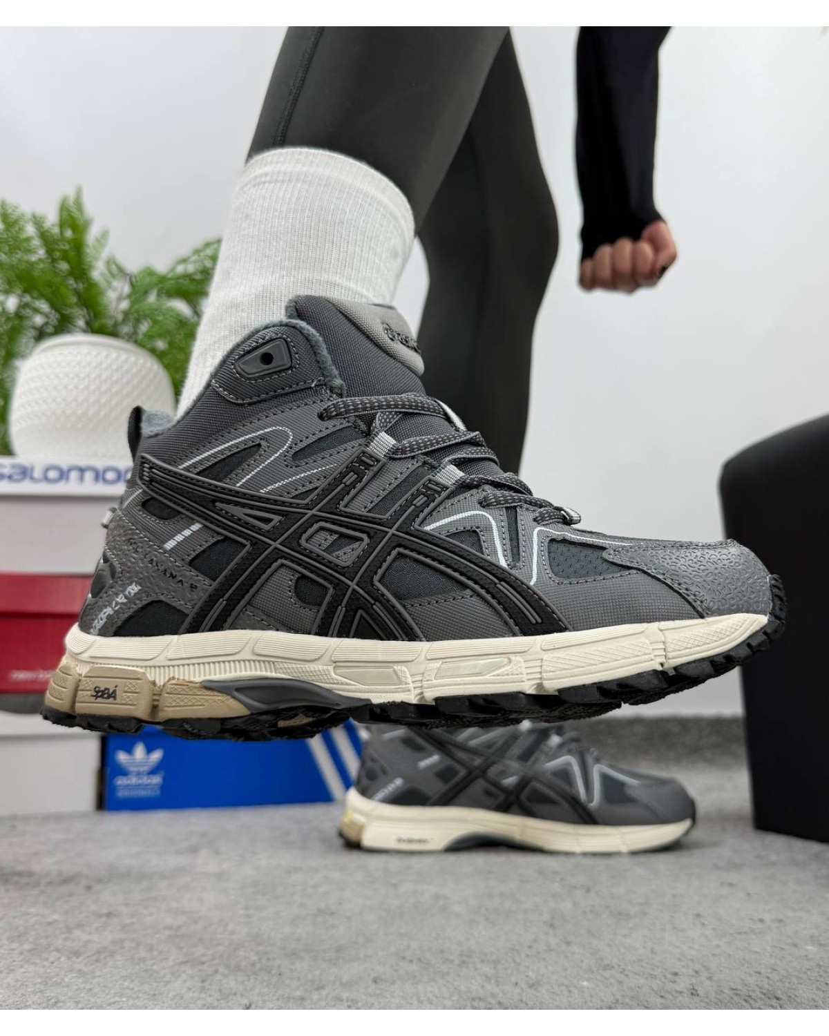 Asics Gel-Kahana 8 Grey Gore-Tex Fur Asics Gel-Kahana 8 Grey Gore-Tex Fur