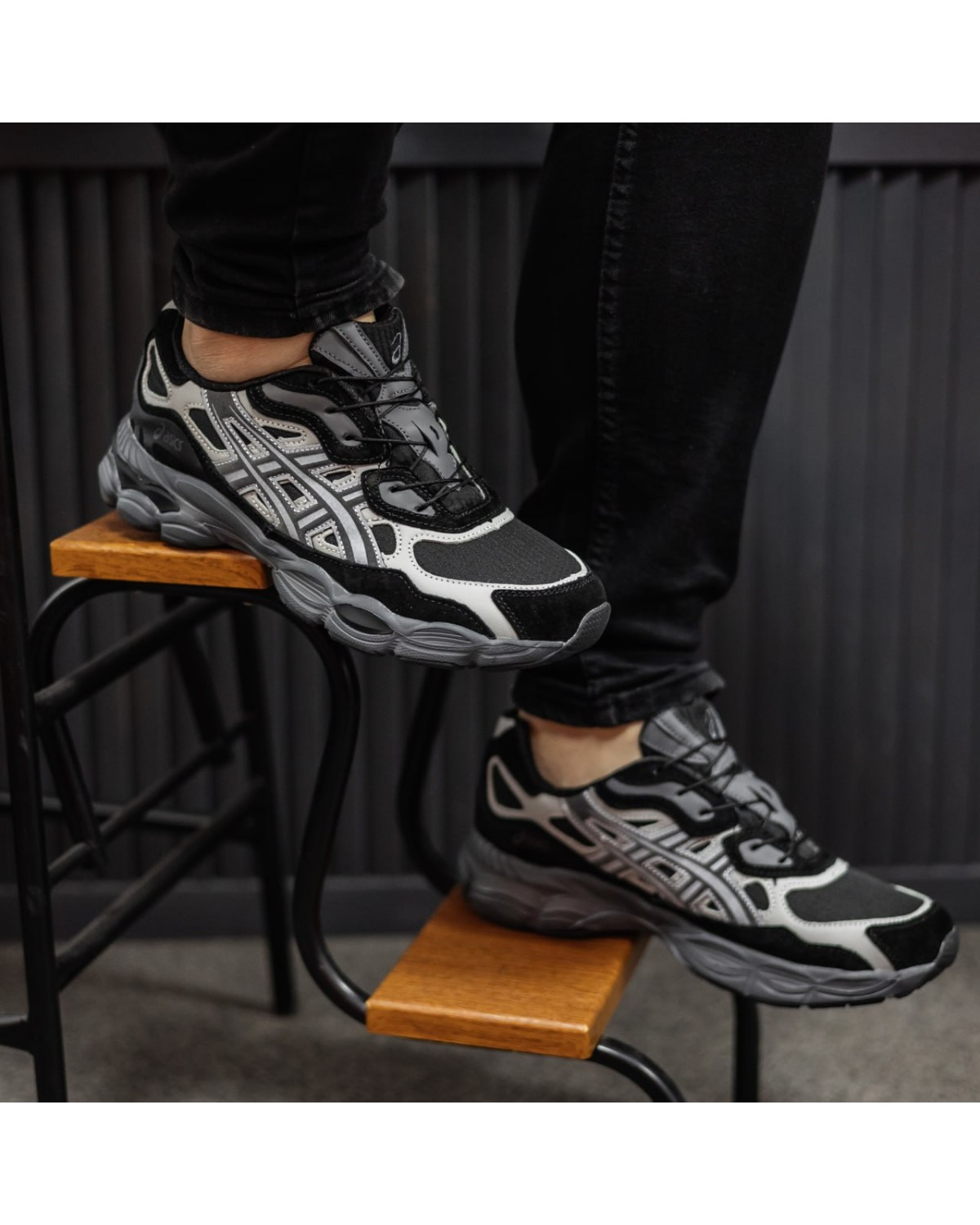 Asics Gel-Nyc Black Grey Thermo Asics Gel-Nyc Black Grey Thermo