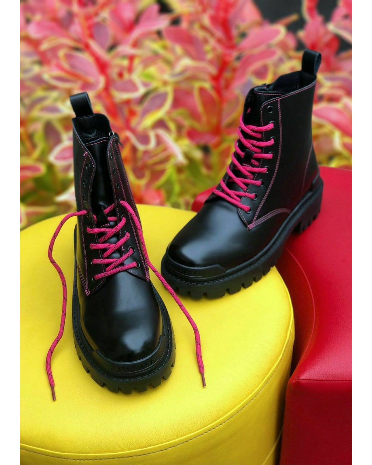 Balenciaga Black Tractor Side-zip Boots Balenciaga Black Tractor Side-zip Boots