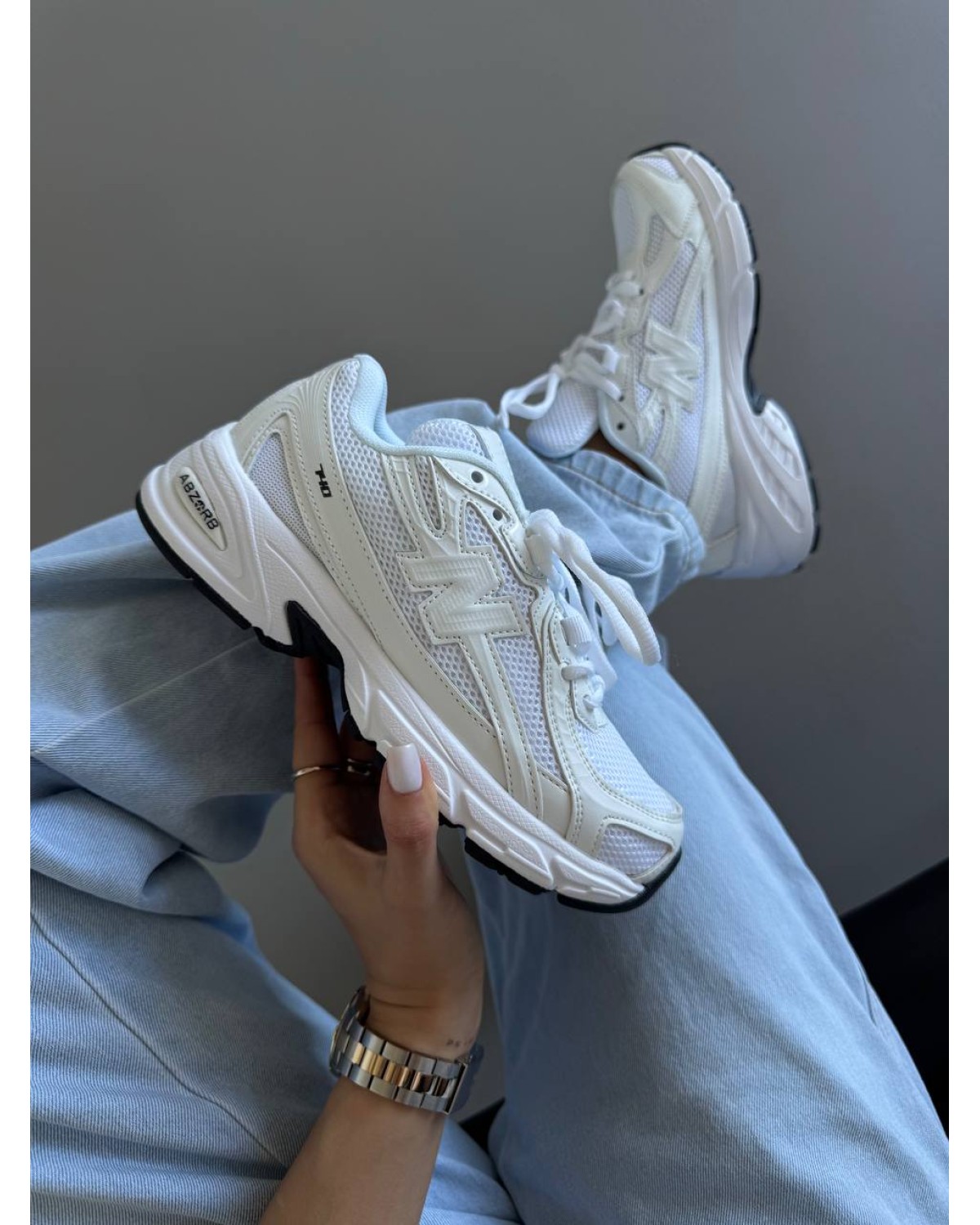 New Balance 740 White Black