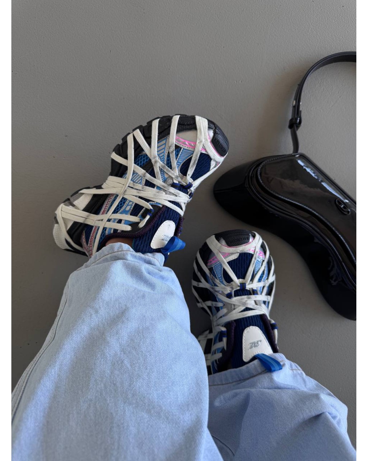 Balenciaga 3XL Extreme Lace Blue / Multicolor