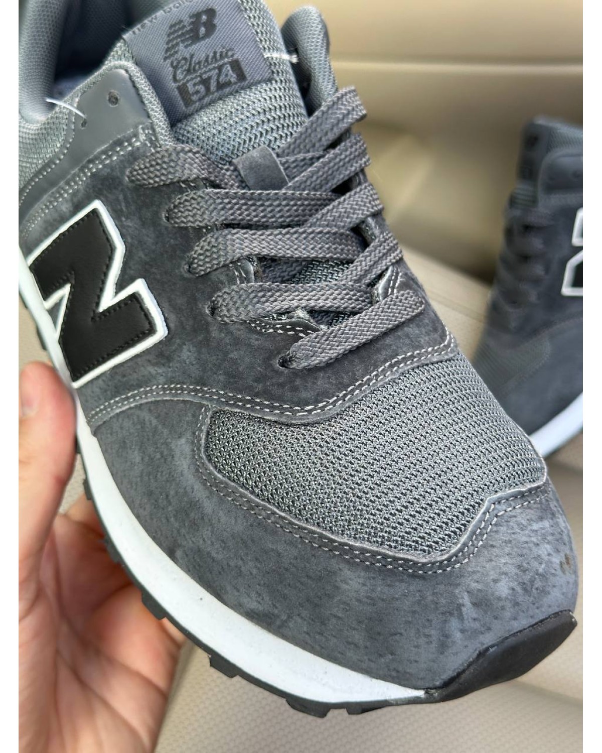 New Balance 574 Dark Grey